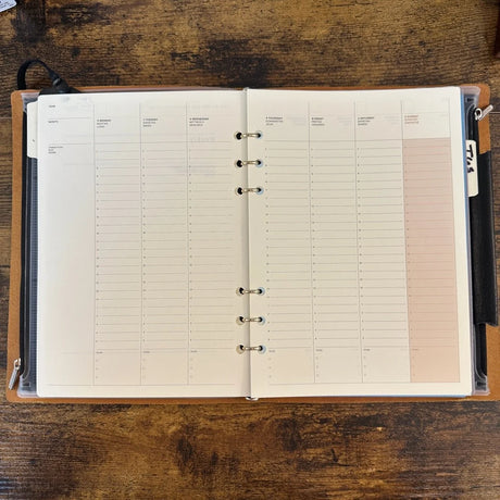 Laconic Style A5 6-Ring Binder Inserts / Planners and Journals