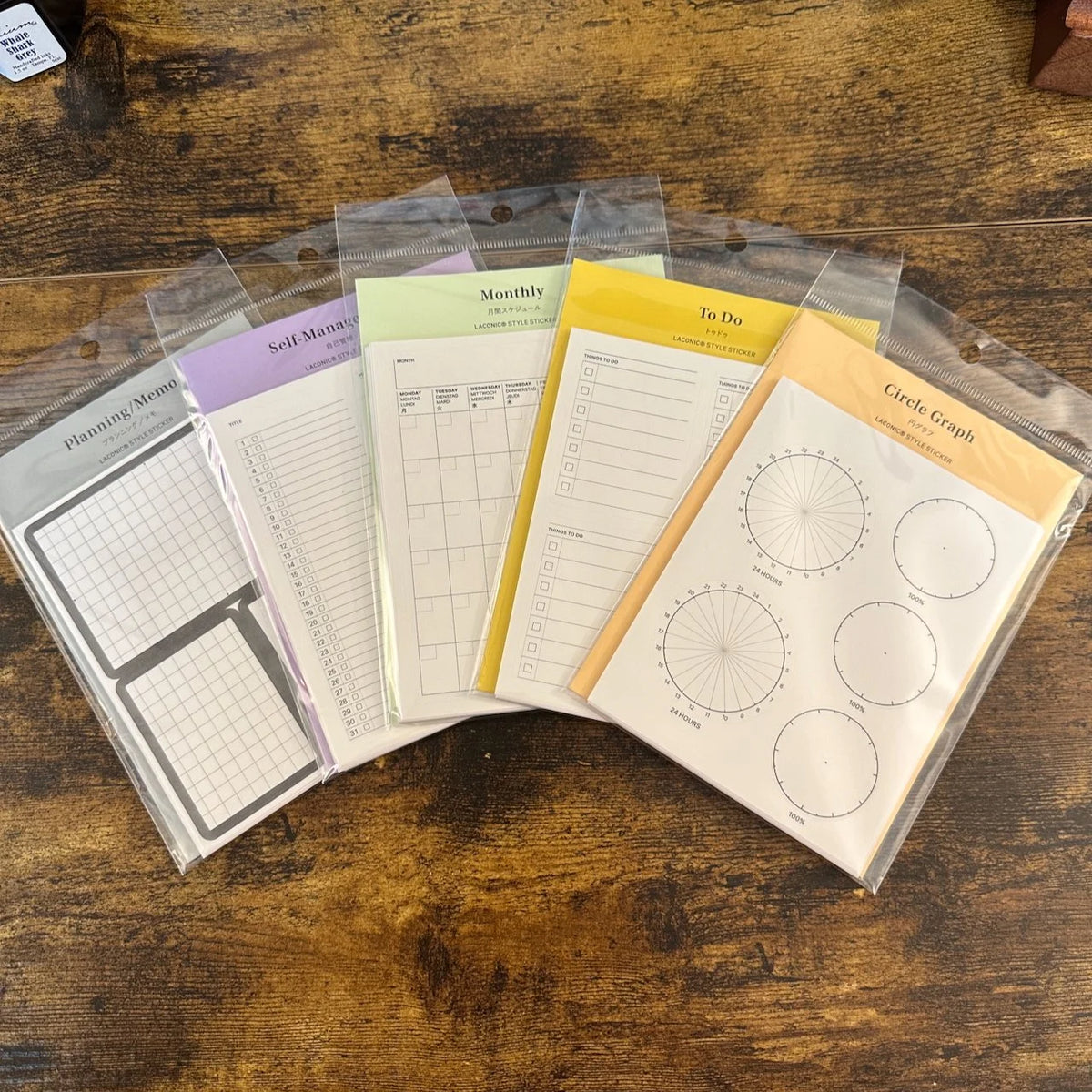 Laconic Style Planner Stickers