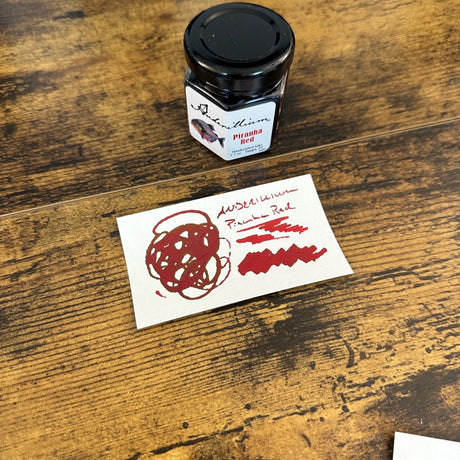Anderillium Inks Piranha Red Swatch