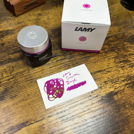 Lamy Crystal Fountain Pen Inks Beryl