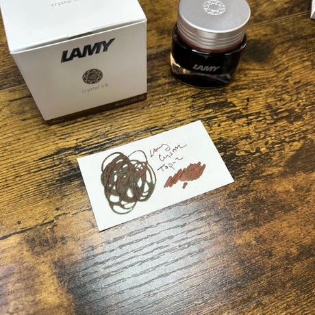 Lamy Crystal Fountain Pen Inks Topaz