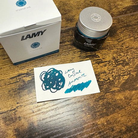 Lamy Crystal Fountain Pen Inks Amazonite