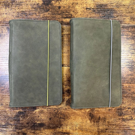 Roterfaden TGS_25 Special Edition A5 Slim Two Cord Colors Green and Grey