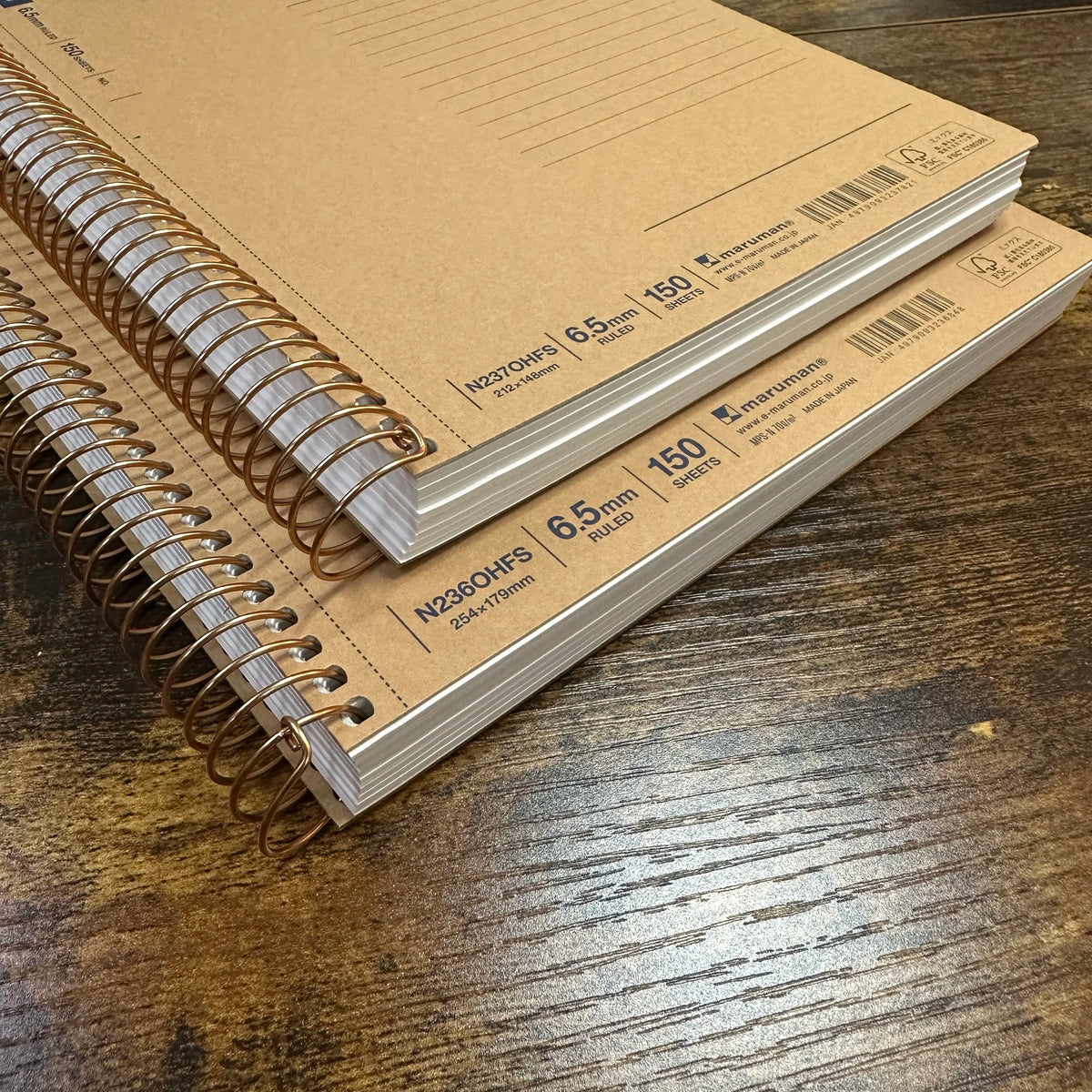Maruman Spiral Note Basic Notebooks (Multiple Sizes)