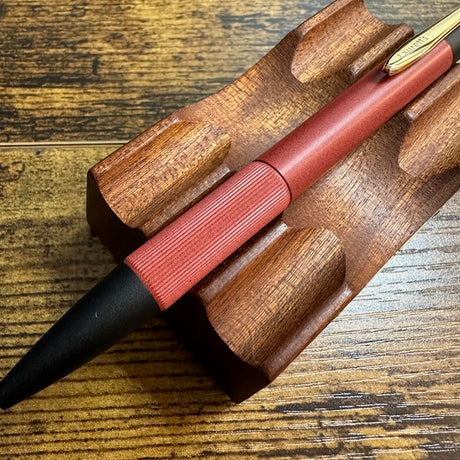 Laurett's WAKA Ebonite Ballpoint Pens