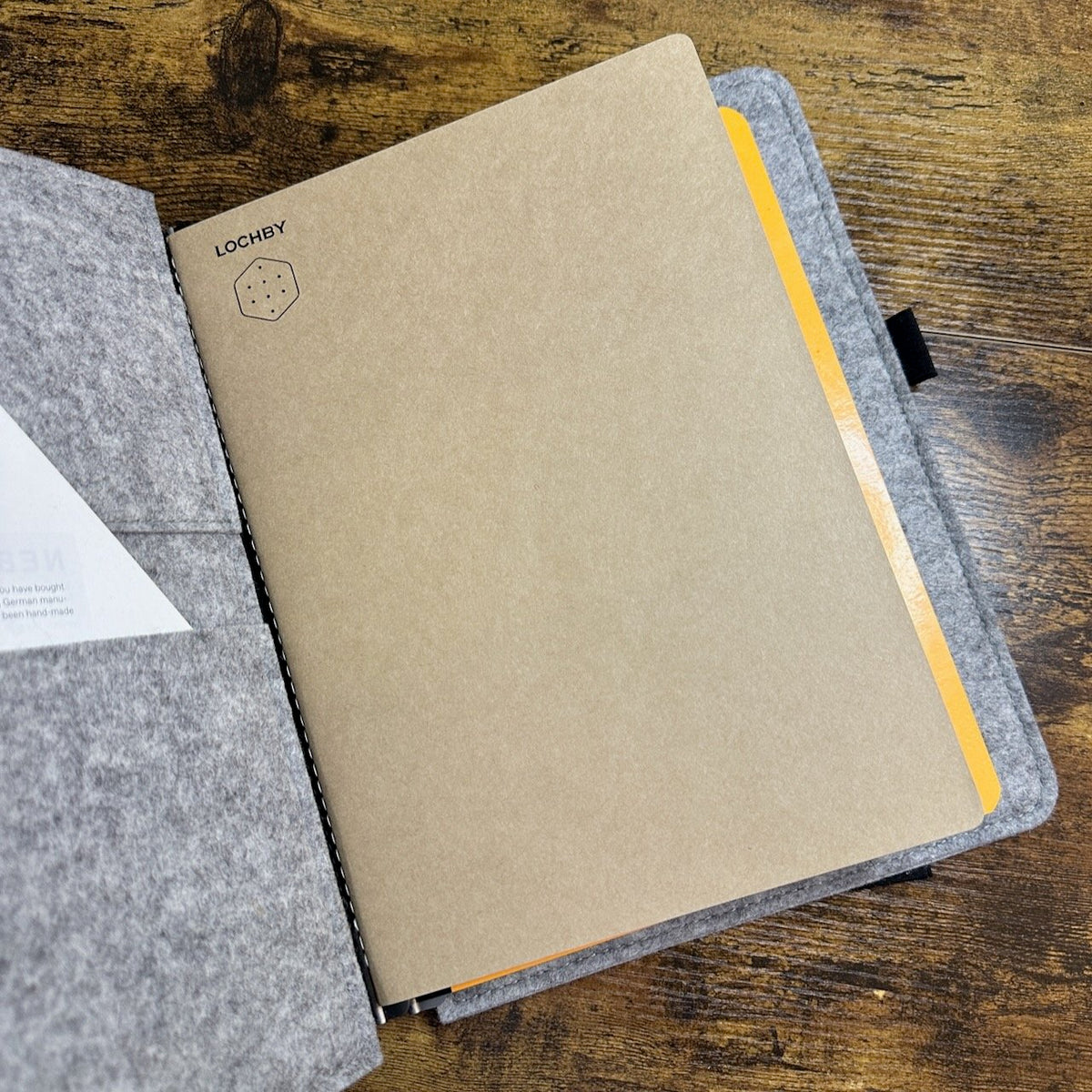 Roterfaden Taschenbegleiter LTD_028 B5 with Lochby Notebook Refill