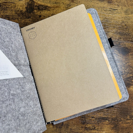 Roterfaden Taschenbegleiter LTD_028 B5 with Lochby Notebook Refill