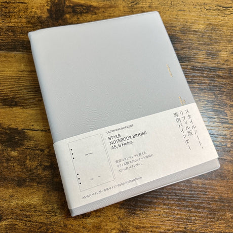 Laconic Style 6-Ring Binder (A5)
