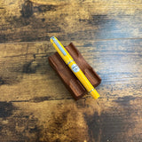 Pilot Prera Honey Yellow Fountain Pen on Pen Stand