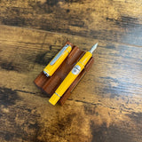 Pilot Prera Fountain Pen Honey Yellow Uncapped