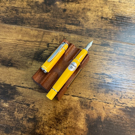 Pilot Prera Fountain Pen Honey Yellow Uncapped