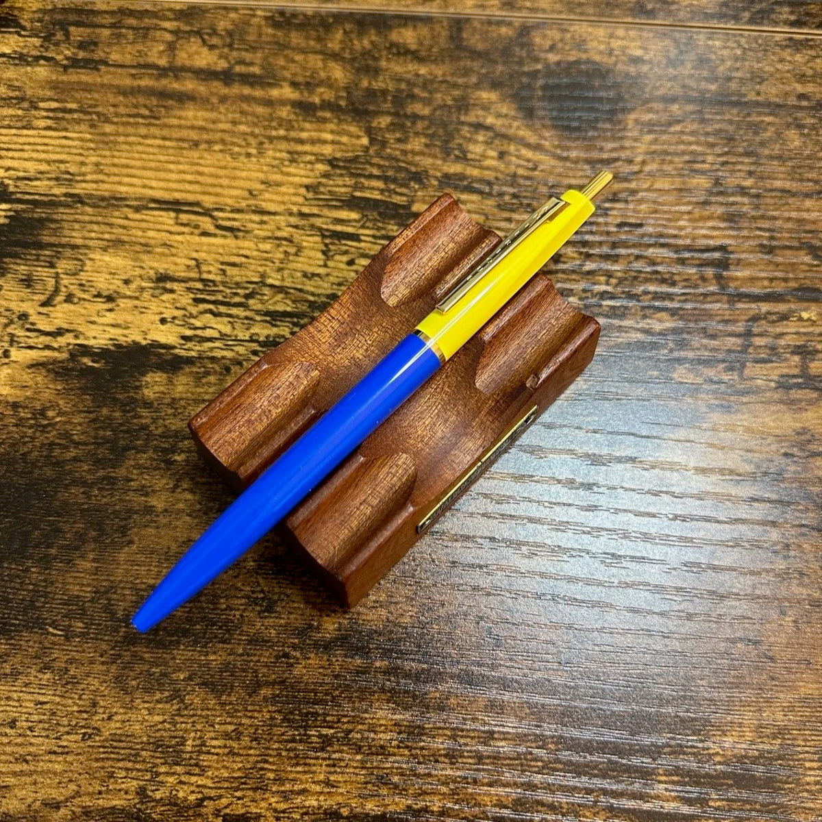 Anterique .5mm Ballpoint Pen Danube Blue + Sicilian Lemon