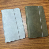 Roterfaden TGS_25 Special Edition A5 Slim in Grey and Green Leathers