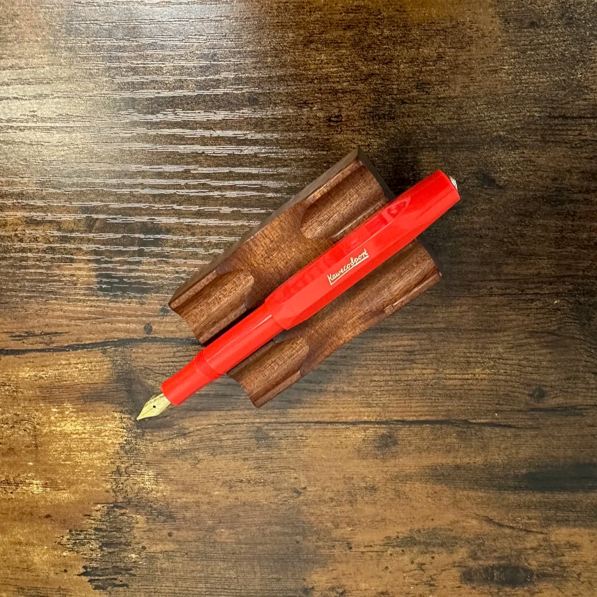 Kaweco Classic Sport Fountain Pen Red Posted 