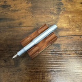 Kaweco AL-Sport Fountain Pen Ice Blue Posted