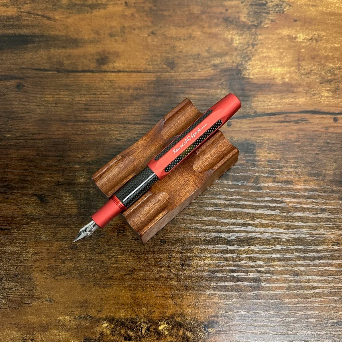 Kaweco AL-Sport Fountain Pen AC Red Posted