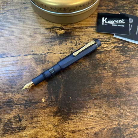 Kaweco AL-Sport Piston Filler (Blue) Posted