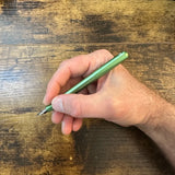 Kaweco Liliput Metal Fountain Pen Green In-Hand