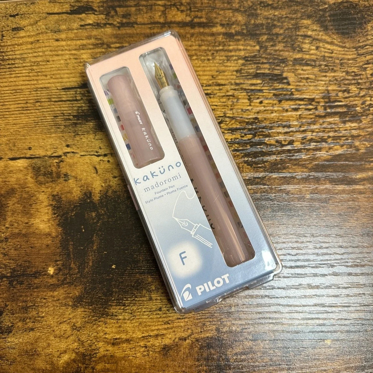 Pilot Madoromi "Drowsy" Series Kakuno Fountain Pen Pale Pink Fine