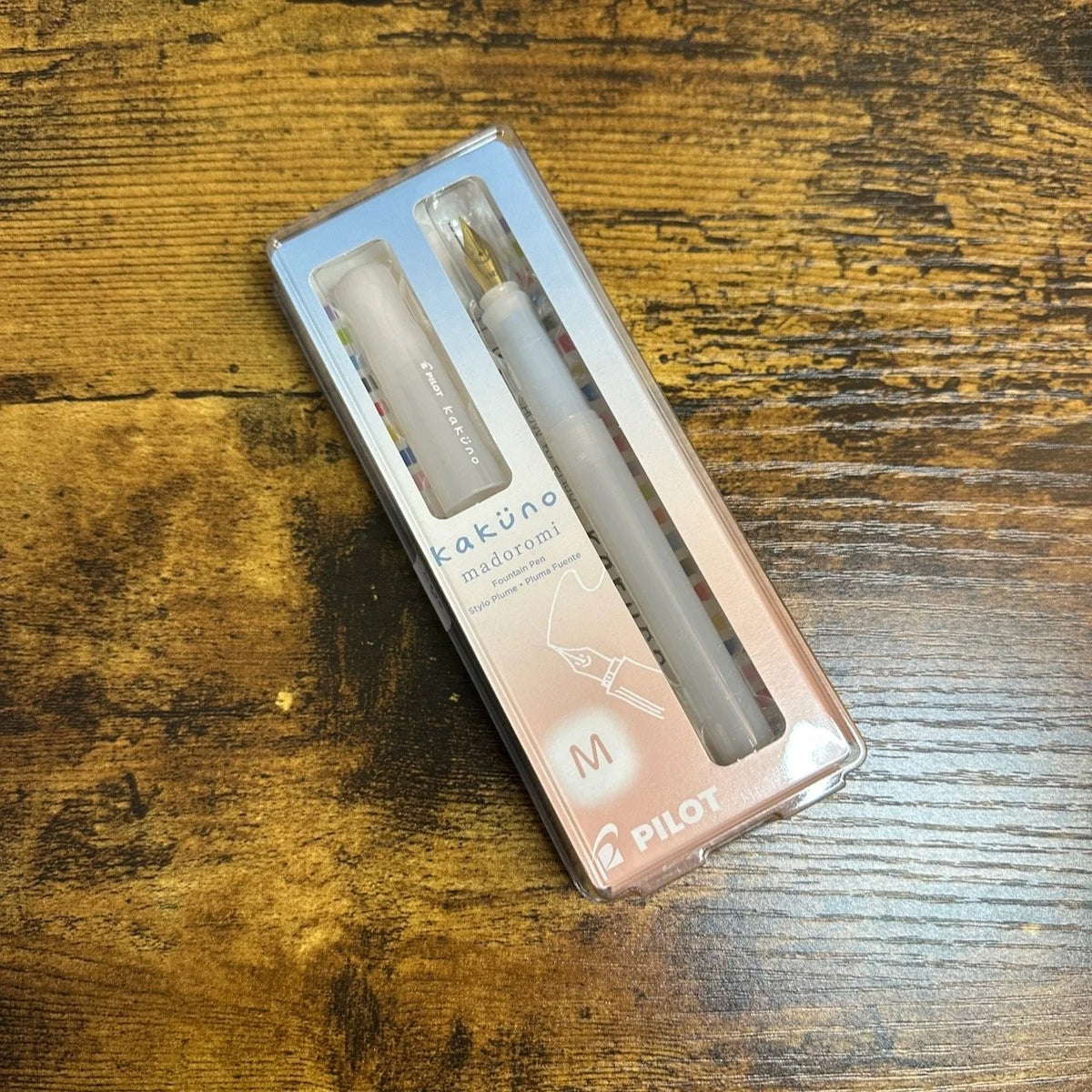 Pilot Madoromi "Drowsy" Series Kakuno Fountain Pen White Medium