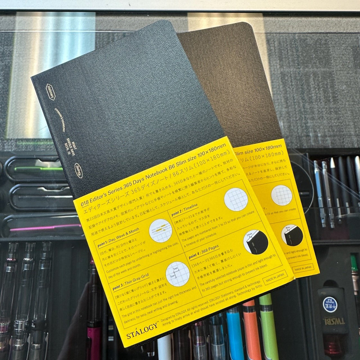 Stalogy 018 Editor's Series / B6 Slim Notebooks