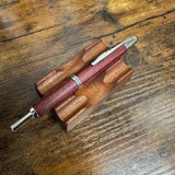 Pilot Capless Vanishing Point Birchwood Red Fountain Pen