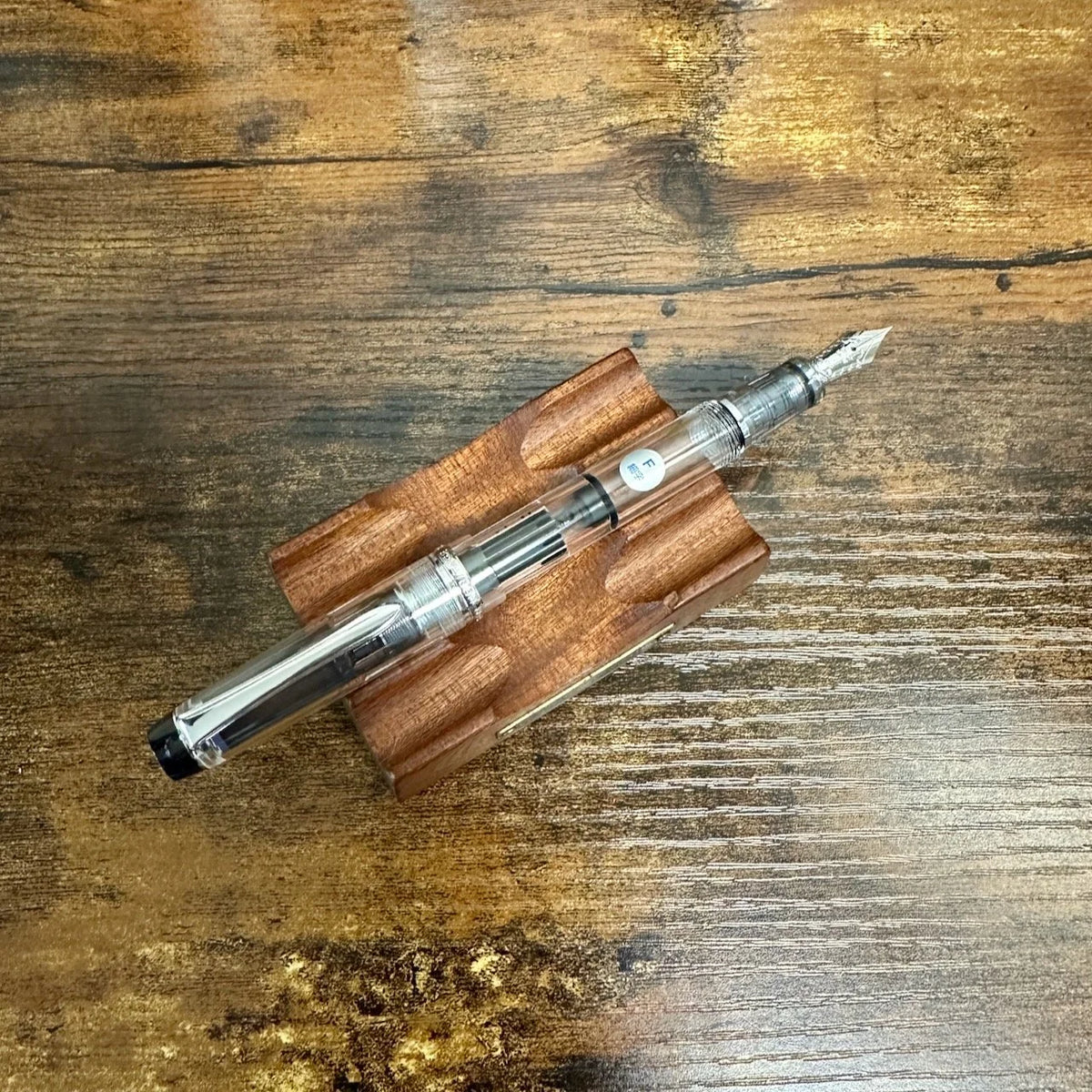 Pilot Custom Heritage 92 Demonstrator Fountain Pen Uncapped