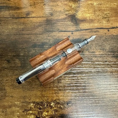 Pilot Custom Heritage 92 Demonstrator Fountain Pen Uncapped
