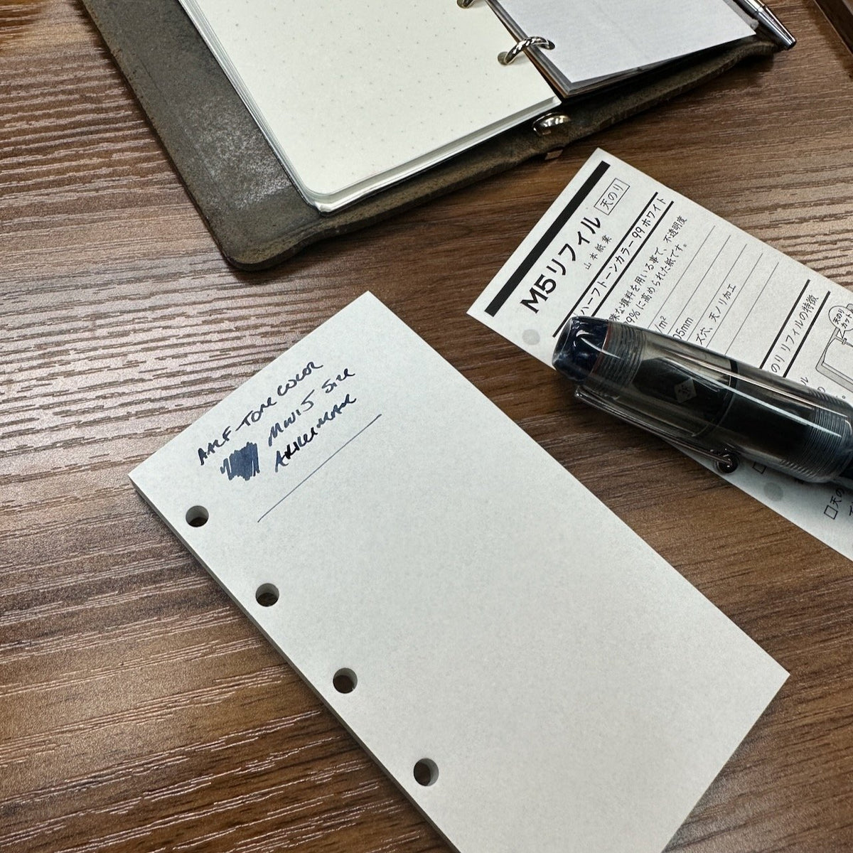 Yamamoto Planner Paper (5-Ring)