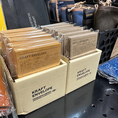 TRAVELER's Company Kraft Envelopes with String Closure