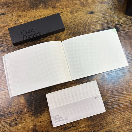Craft Design Technology Landscape Desk Note Notebook large Open