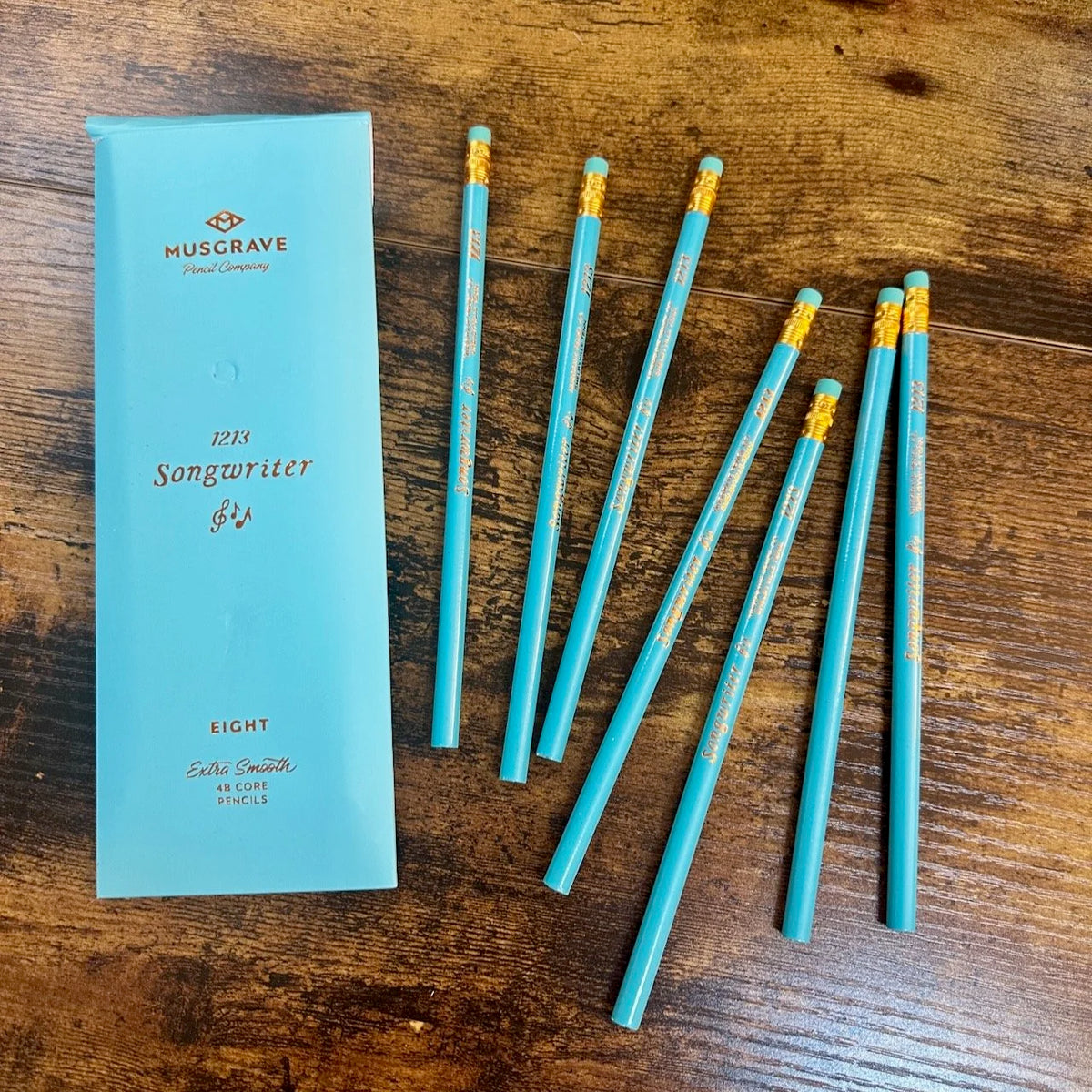 Musgrave "Songwriter" 1213 Teal Blue Special Edition (8 Pencil Set)