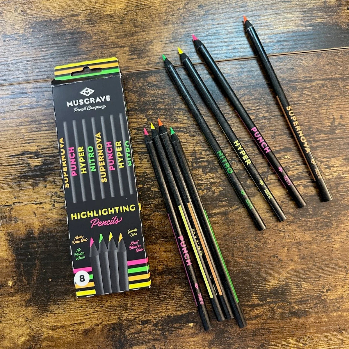 Musgrave Highlighter Pencil Set