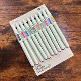 CDT Pentel Brush Pens 12-Pack