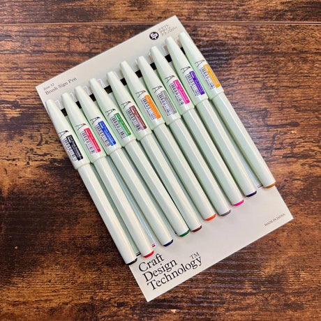 CDT Pentel Brush Pens 12-Pack