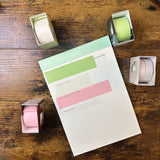 Craft Design Technology Memo Roll Color Samples