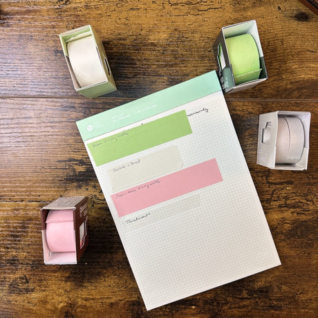 Craft Design Technology Memo Roll Color Samples