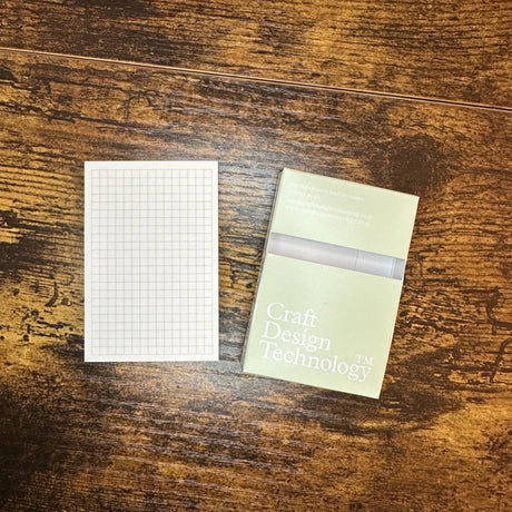 Craft Design Technology Sticky Notes Grid Notes Cream