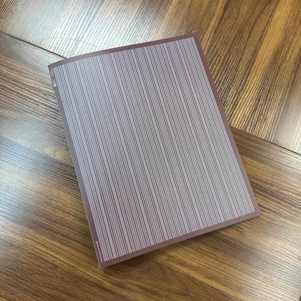 Craft Design Technology A4 Binder 30-Hole Format Burgundy