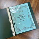 Craft Design Technology A4 Binder 30-Hole Format with Life Paper inside (Sold Separately)