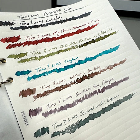 Tono & Lims Friendship Line Inks Writing Samples