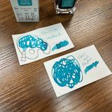 Tono & Lims Friendship Line Inks Seaglass Swatch