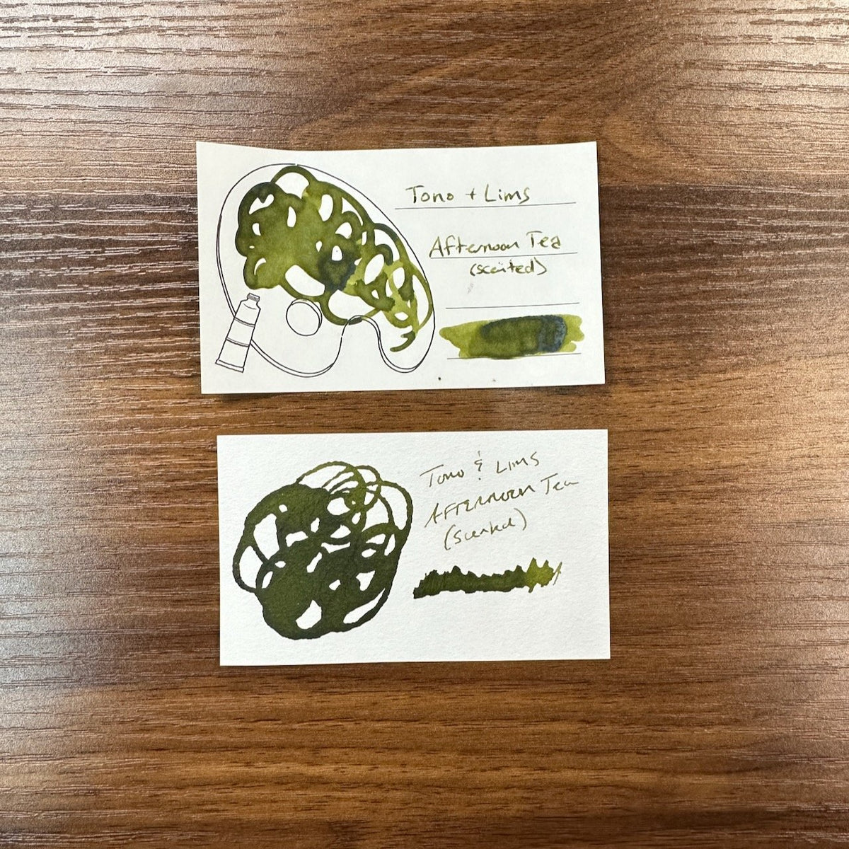Tono & Lims Adult Night Inks Afternoon Tea Swatches
