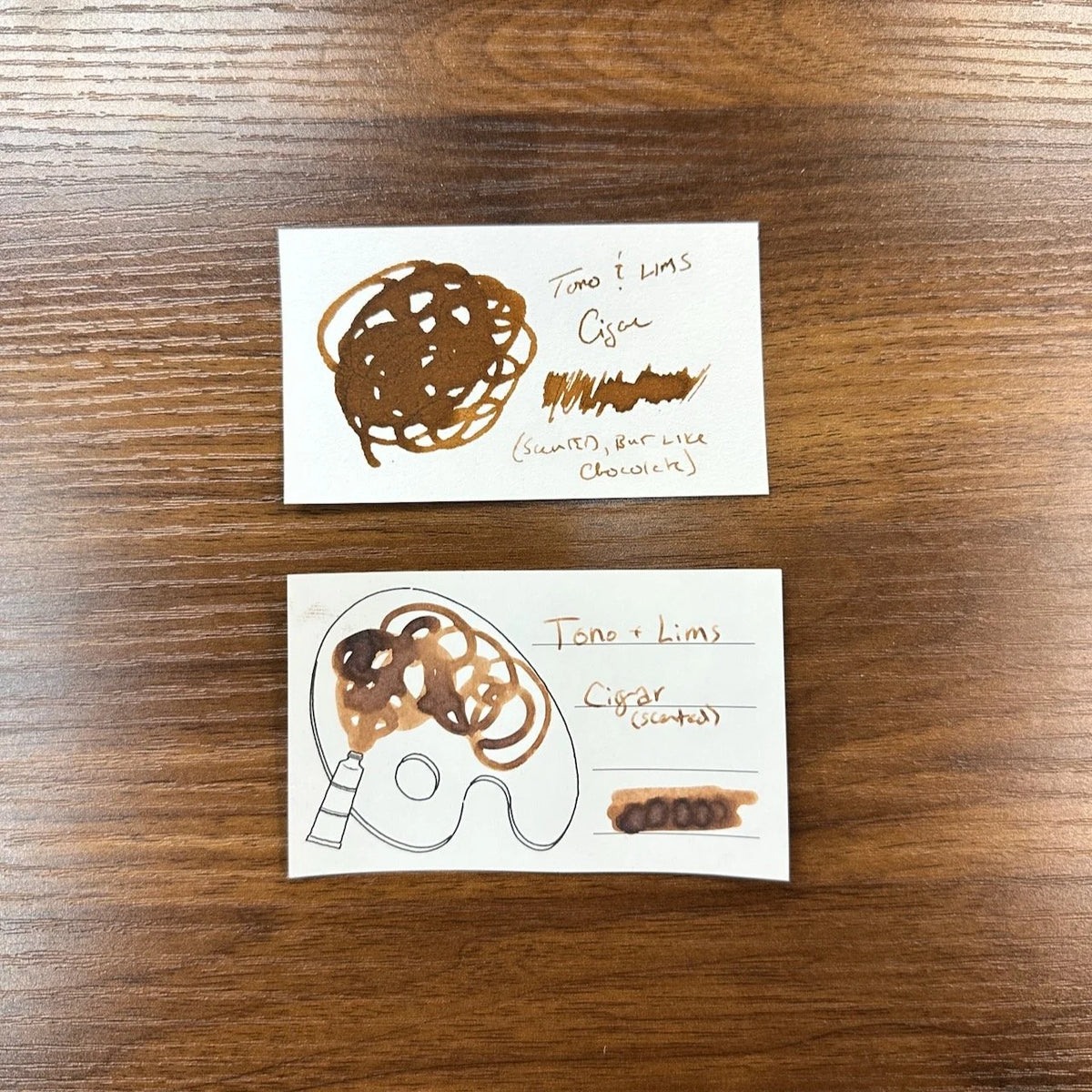 Tono & Lims Adult Night Inks Cigar Swatches