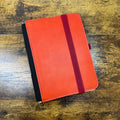 Roterfaden Taschenbegleiter LTD_035 A5 Red Leather Cover