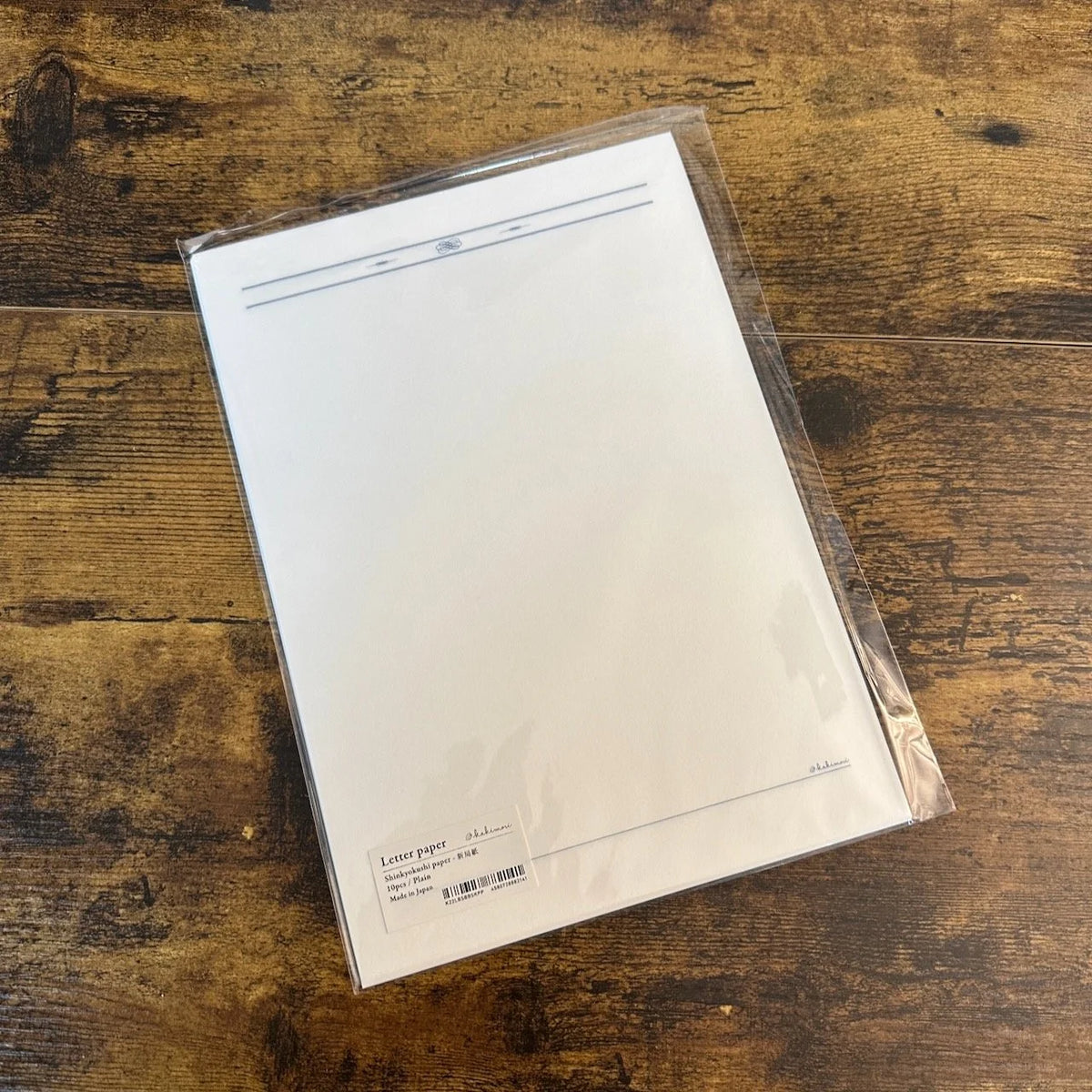 Kakimori Shinkyokushi Letter Writing Paper