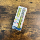 Pilot Kakuno Fountain Pens Clear Green Medium