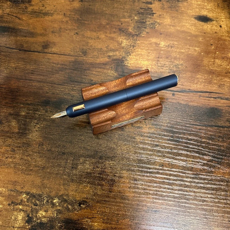 Lamy Dialog CC Fountain Pens Navy Blue + Rose Gold with Nib Extended