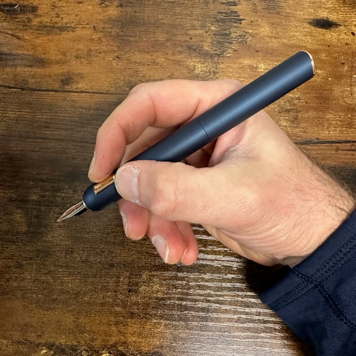 Lamy Dialog CC Fountain Pen In-Hand