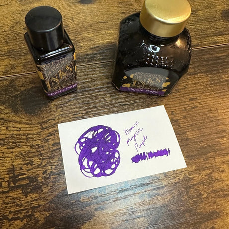 Diamine Majestic Purple Swatch